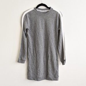 Gray longsleeve t-shirt dress